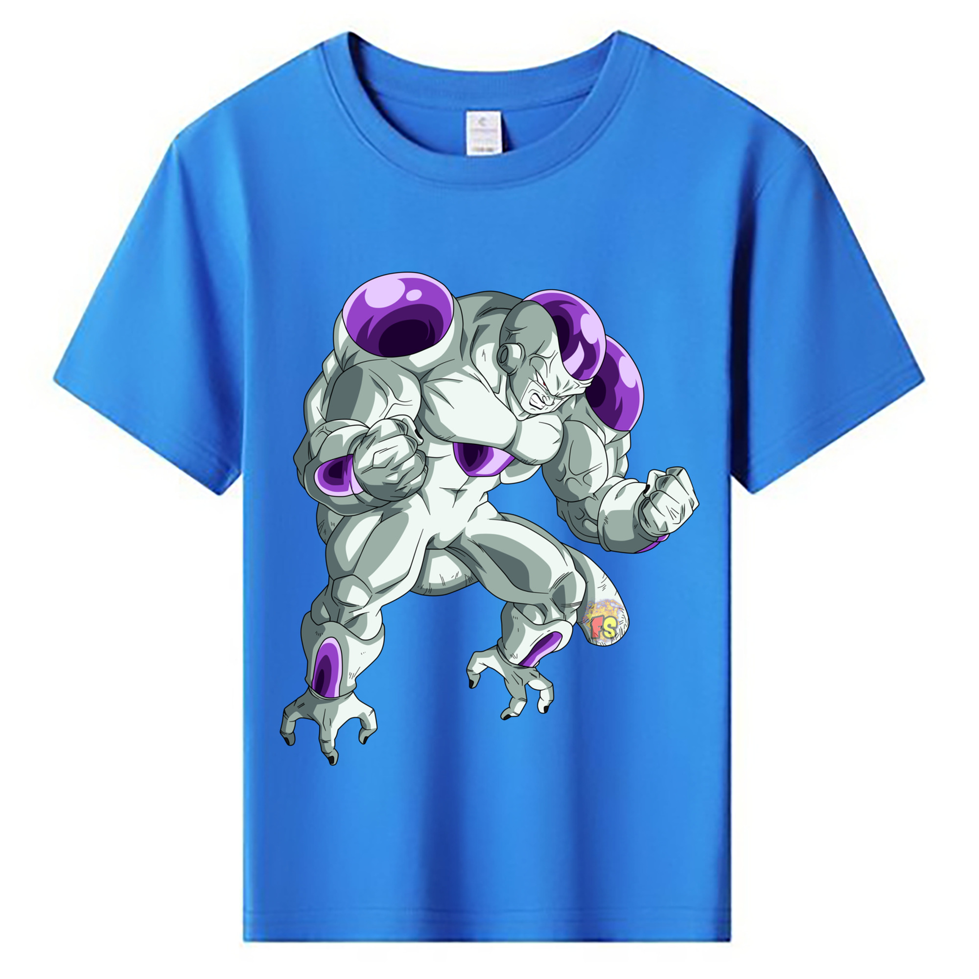 （画像用） ドラゴンボール フリーザ DRAGON BALL Frieza 綿100％キッズTシャツ（フロントプリント）